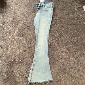 free people bell bottom jeans